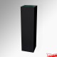 Black Display Plinth (Wood Monolith Stand 1M)