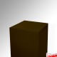 Brown Display Plinth (Wood Monolith Stand 1M)