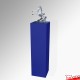 Blue Display Plinth (Wood Monolith Stand 1M)
