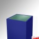 Blue Display Plinth (Wood Monolith Stand 1M)