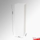 Red Display Plinth (Wood Monolith Stand 1M)