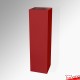 Red Display Plinth (Wood Monolith Stand 1M)