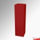 Red Display Plinth (Wood Monolith Stand 1M)