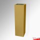 Gold Display Plinth (Wood Monolith Stand 1M)