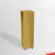 Gold Plinth On Wheels (Lockable Castors)