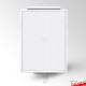 White Lectern With Frame & Clear Placemat (A4 A3 A2 A1 Branding Display)