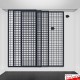 Grid / Mesh 'Sliding Wall' Hanging System