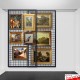 Grid / Mesh 'Sliding Wall' Hanging System