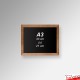 Wall Chain Hanging Framed Chalkboard Set - Hang Cafe & Restaurant Menus!