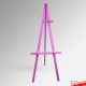 Display Easel With Info Shelf