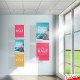 Ceiling Grid Clip Hanger Set - Hang Signs From Suspended Ceilings!