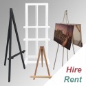 Display Easel Hire in London - Rent Art Gallery & Exhibition Equipment!